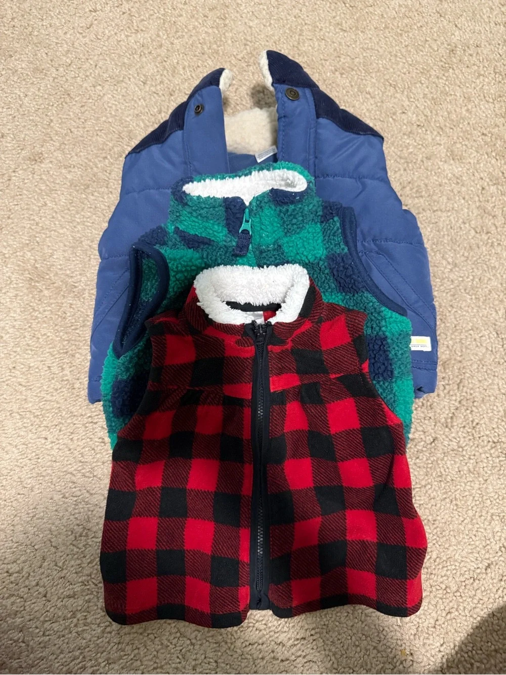 3-6 month baby jackets and vests